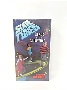 Don Cooper’s Star Tunes Songs of the Universe VHS 1990 Selluloid NEW Sealed