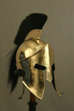 New ListingHELMET 18Ga Sca Medieval Knight Spartacus 300 Spartan Costume SCA LARP Helmet