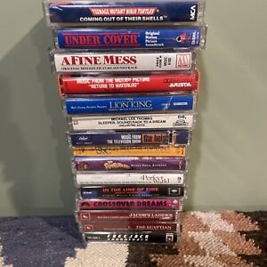 Rock Cassette Soundtrack Lot
