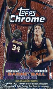 2002-03 Topps Chrome Basketball Hobby Box