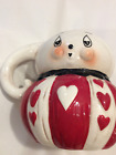 Johanna Parker 3D Figural Valentines Day Ghost NEW Vintage Look Hearts