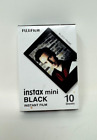 Fujifilm Instax Mini Black Instant Film 10 Exposures NEW 01/2023 Exp