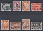 PERU 1938 Sc 375-385 PERF PROOFS IN UNISSUED COLORS + 