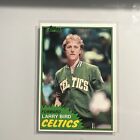 New Listing1981-82 Topps #4 LARRY BIRD 2nd Year / Solo RookieCeltics NM