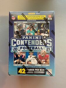 2021 Panini Contenders Football Card Blaster Box 1 Autograph or Patch per Box!