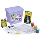 Glitter Arts and Crafts Kit, 80+ School Supplies, Glitter Toy Unisex Child