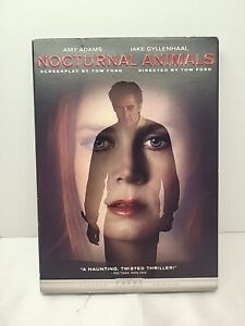 Nocturnal Animals DVD and Slipcover 2016 Amy Adams Jake Gyllenhall