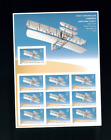 United States 37¢ POWERED FLIGHT CENTENNIAL Postage Stamp #3783 MNH Full Sheet