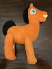 Gumby Pokey 14” Plush Toy Orange Horse Peekaboo Toys Stuffed Animal