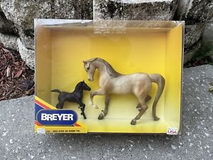 New Breyer Horse #3161 Proud Mare Newborn Foal Lady Roxanna & Andalusian Arabian