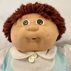 New ListingCabbage Patch Doll Brown Hair HM 4 Dimples Manufactured Date 1985 Blue Signature