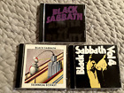 BLACK SABBATH CD LOT - Vol 4 / Technical Ecstasy / Master of Reality Ozzy Metal