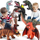7 Piece Jumbo Dinosaur Toys for Kids Big Dinosaur Toys for Boys Realistic Giant