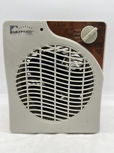 New ListingWexford Electric Portable Desktop Space Heater Fan CT-001HF 1500W Auto Tip-Off