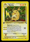Pokemon Card - 1st Edition Raichu Fossil 14/62 Holo Rare