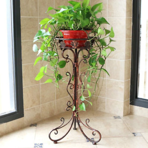 Wrought Iron Plant Stands Indoor Outdoor,Metal Tall Plant Stand Iron Flower Pot