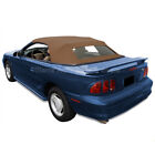Ford Mustang 1994-04 Convertible Soft Top w/Heated Glass Window Sailcloth Saddle