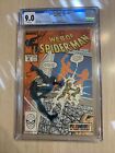 WEB OF SPIDER-MAN 36 CGC 9.0 VF/NM WHITE PAGES IST PRINT 1988 IST TOMBSTONE
