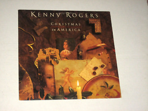 33rpm KENNY ROGERS christmas in america((1989)REPRISE W1-25973 nice SEE PICS