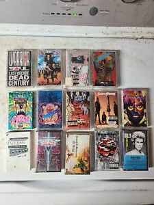 Heavy Metal Cassette Tapes Large Lot Of 14 Vintage From Estate
