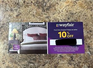 WAYFAIR Coupon Promo Code 10% Off 1st Order ULTRA FAST DELIVERY!! EXP 5/14/24