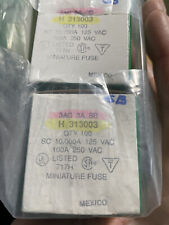 A brand new box of 100 Littlefuse 3AG 3A SB, p/n H313.003 fuses