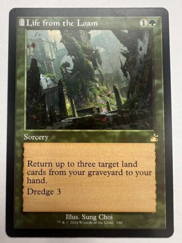 MTG Life from the Loam (Retro Frame) Ravnica Remastered NM