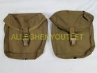 LOT of 2 USMC Individual First Aid Kit Pouch IFAK Coyote w/ Tan Buckle VGC