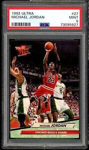 Michael Jordan Card 1992-93 Ultra #27 PSA 9