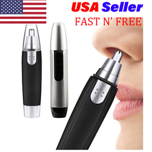 Electric Nose Ear Hair Trimmer Eyebrow Shaver Clipper Groomer Cleaner tool