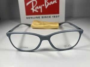 NEW! Ray Ban 7024 Matte Gray Square 5251  Eyeglasses LiteForce Frames 56/16/145