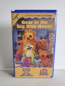 Bear in the Big Blue House - Fun With Friends VHS 1998 Clamshell