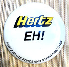 Nice vintage Hertz Car Rental button from Canada