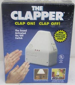The Clapper, The Sound Activated On/Off Switch. New.