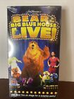 Bear In the Big Blue House - Live (VHS, 2003) New Factory Sealed 🔥