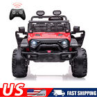 Red 24V Kids Ride On Car 2 Seater Electric RC Toy Truck w/ Remote Control MP3