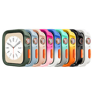 For Apple Watch Ultra 2 9/8/7/6/5/4 Series Rugged Soft Shockproof Gradient Case