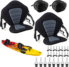 Kayak Seat Deluxe Padded Fishing Boat Seat Deluxe Sit-On-Top Canoe Seat - 2 PCs