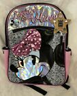 Minnie Mouse Backpack Disney Lookin' Good Grey/Pink Metallic, 360 Visibility