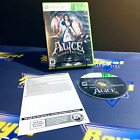 Alice: Madness Returns (Microsoft Xbox 360, 2011) CIB Complete (Digital Manual)