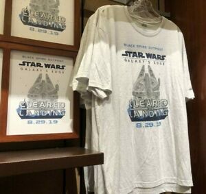 Disney World Star Wars Galaxy’s Edge Opening Day Passholder L T-Shirt Official