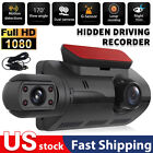 1080P Dual Lens Car DVR Dash Cam Video Recorder G-Sensor Front And Inside Camera