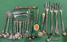 22 Pc lot of Antique to Vintage  Silverplated CHARCUTERIE SERVING FLATWARE MIX