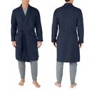 Eddie Bauer Men's Plush-Lined Lounger Robe Blue Size S/M NEW