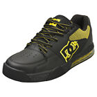 DC Shoes Versatile Le Mens Black Yellow Skate Sneakers