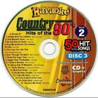 CHARTBUSTER 90’S COUNTRY KARAOKE CDG DISC CD+G MUSIC CD 5033-03 songs cd+g