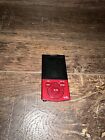 Sony Walkman NWZ-E344 Red Digital Media MP3 Player No Cords UNTESTED AS IS