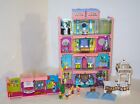 Vtg 1999 Polly Pocket Dream Builders Deluxe Mansion Playset Dollhouse 5 Rooms