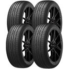 (QTY 4) 205/50R15 Hankook Ventus V2 concept2 H457 86H SL Black Wall Tires (Fits: 205/50R15)