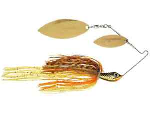 TERMINATOR S1 SUPER STAINLESS SPINNERBAIT 1/2 OUNCE - PUMPKINSEED COLOR